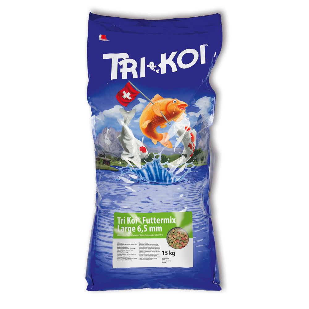 Tri Koi® Food Mix Large above 15°C 
