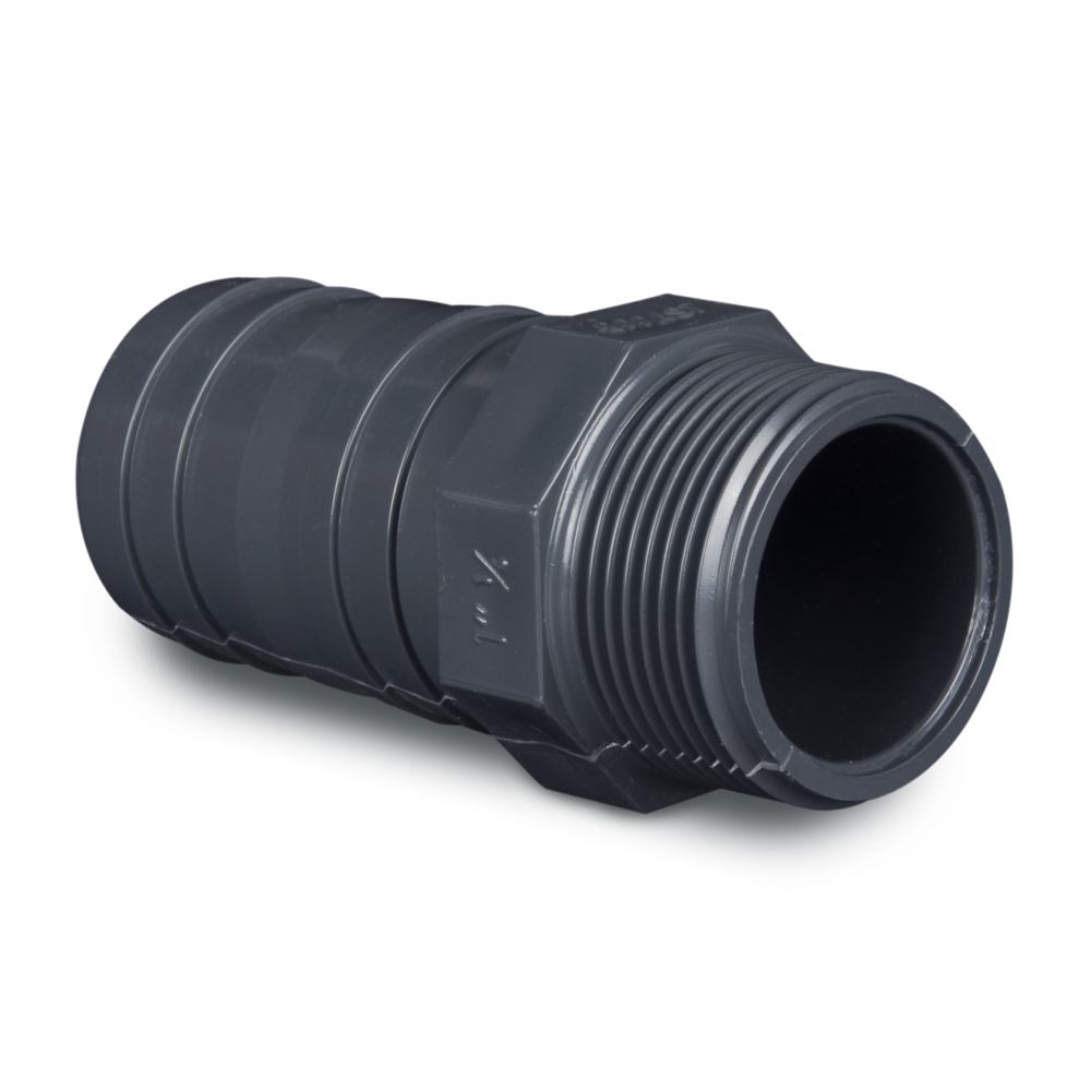 Hose nozzles with external thread