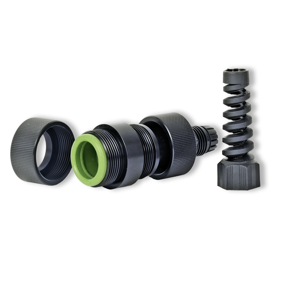 4-way polymer screw connection (suitable for seawater)