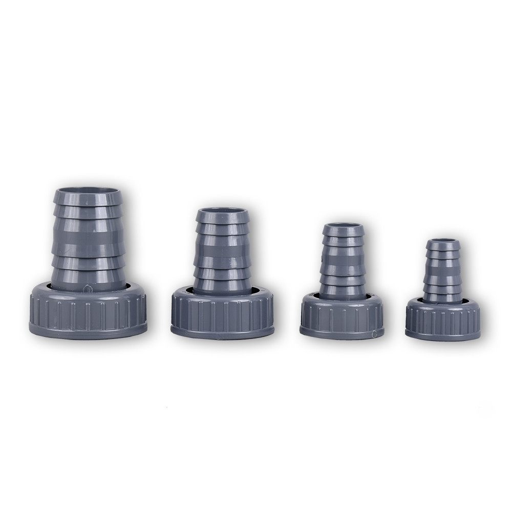 Hose nozzle with nut