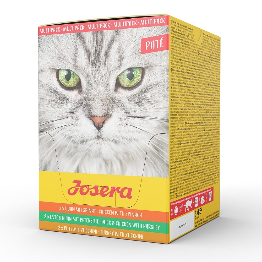 Josera wet food multipack pâté 6 x 85g 