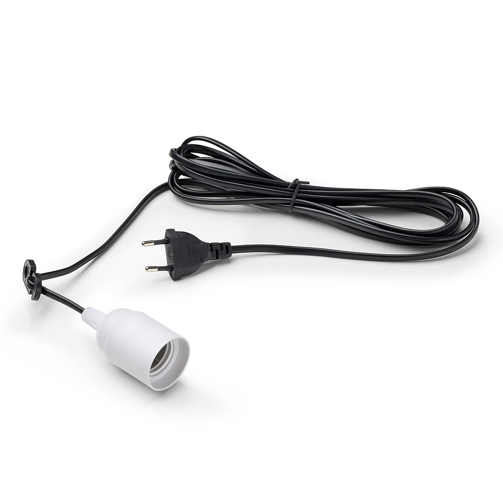 FlexBeam ceiling mount  E27 base with steel cable