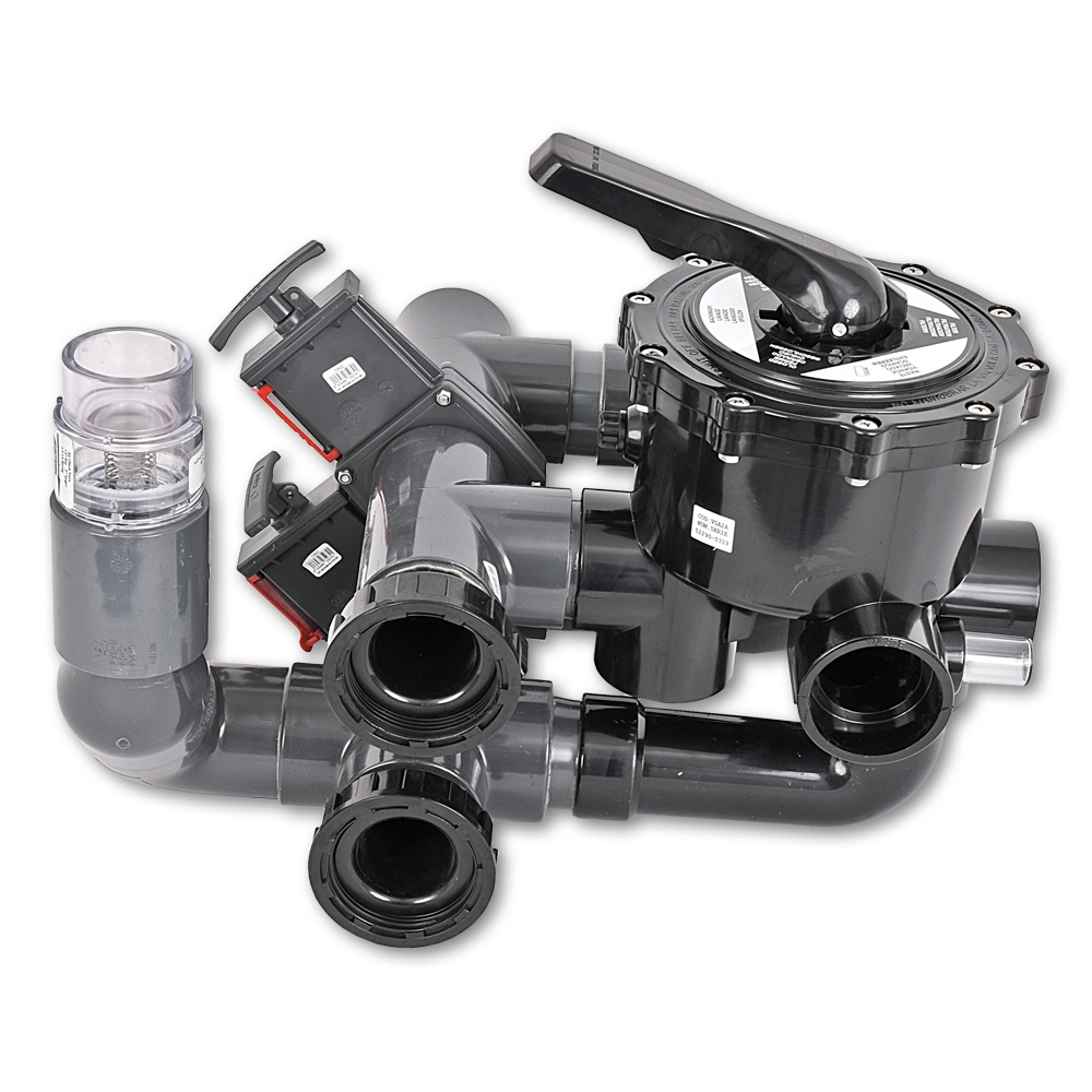 6-way valve for Ultra Bead filter, new version (spare part)